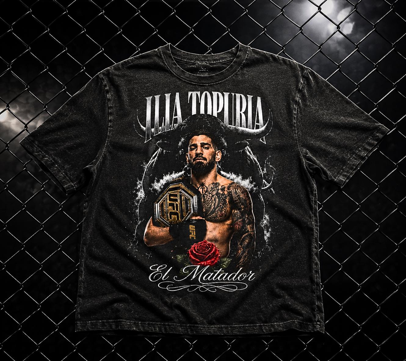 Ilia topuria t shirt - Etsy 日本