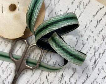 7/16" Vintage Nylon Webbing, Ombre watch strap, dog collar, leash, key fob, strap, handle, etc... BY THE FOOT