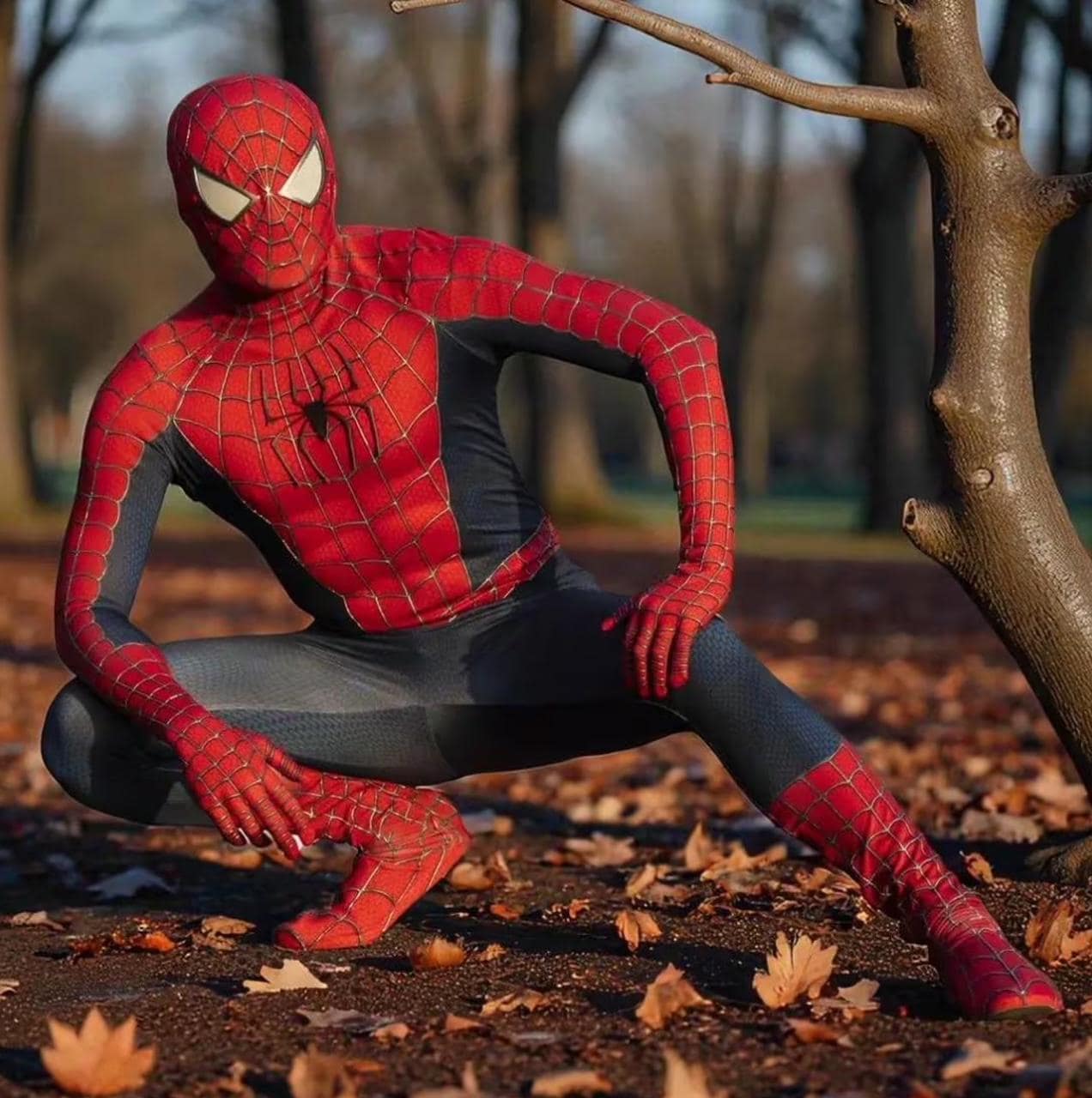 Youth Venom Spiderman Costume - Muscle Padded Jumpsuit With Mask Halloween Outfit