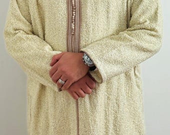 Winter Hooded Djellaba Wazania - Etsy