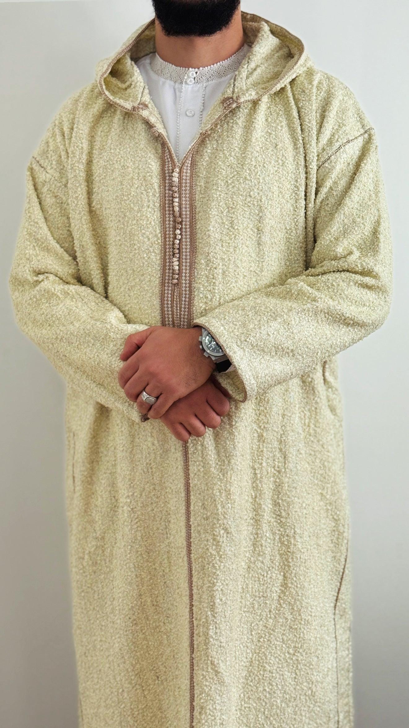 Winter Hooded Djellaba Wazania - Etsy