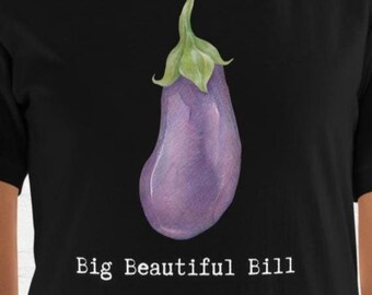 Eggplant Graphic T-Shirt – Humorous Vegetable Tee