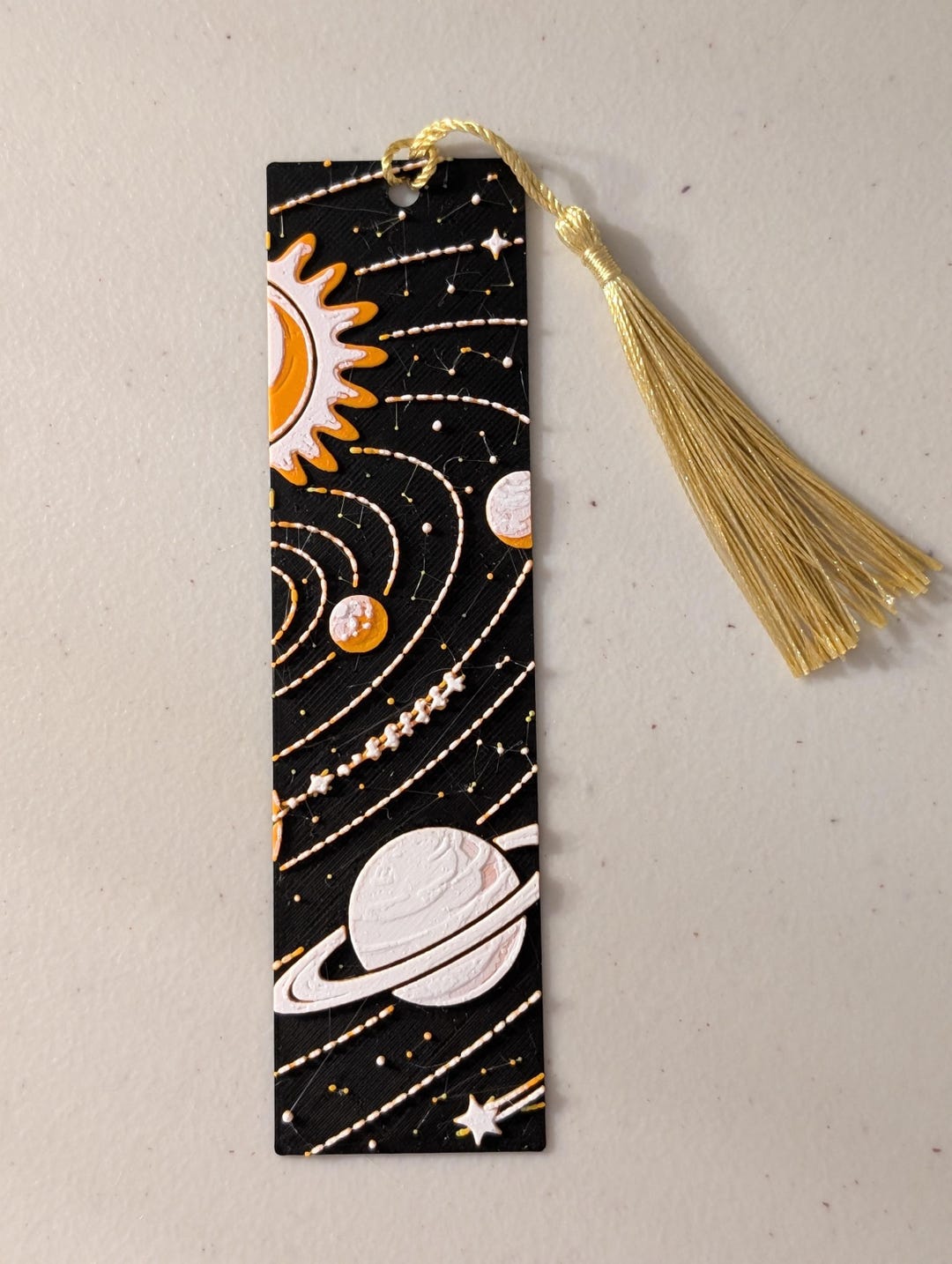 Solar System Bookmark Design Planets Bookmark, Solar System 3D Printed Bookmark - Etsy