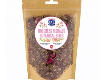 Bio Blumen Topper, Natürliches Nagerfutter