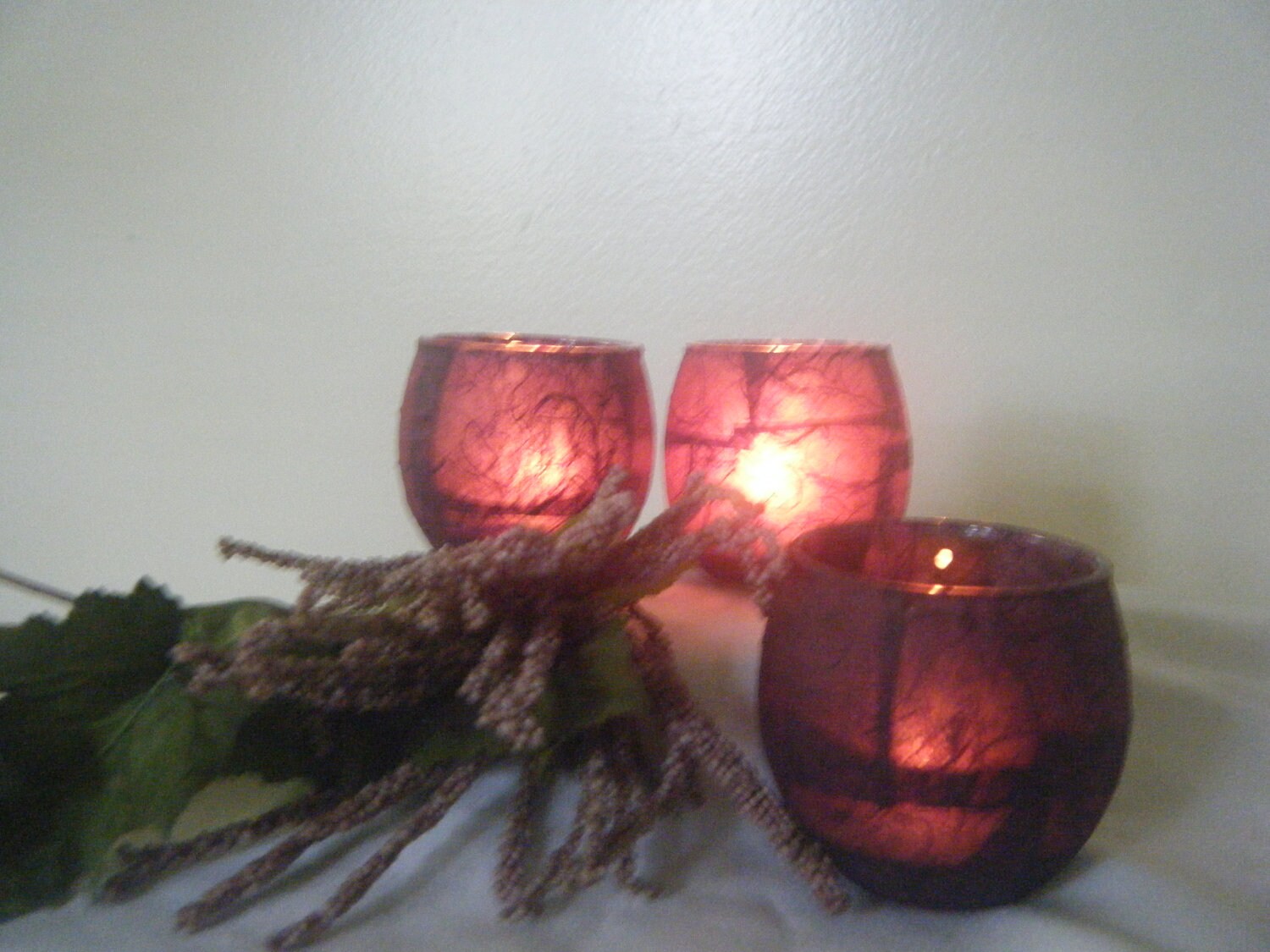 Handcrafted Purple Candle Holders Etsy