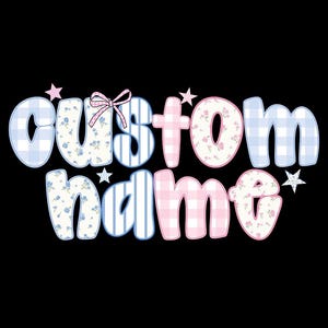 Custom Name Shirts