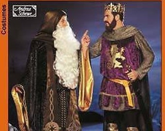 Simplicity 9753 - Out of Print - Men's Medieval Wizard & Knight Costumes