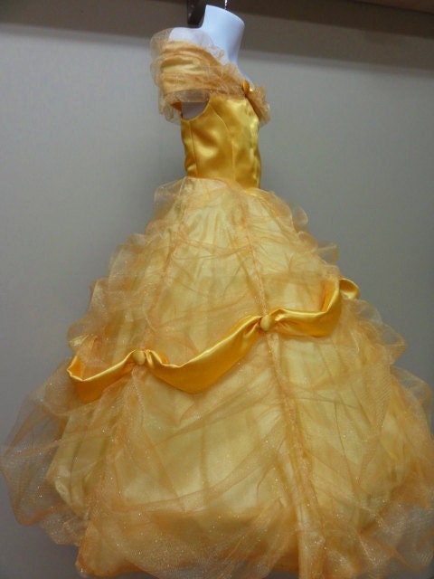 Child Belle Costume From Original Beauty and the Beast Size - Etsy Canada