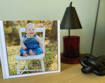 Custom Memory Book • Personalized Photo Album • Travel, Baby, Wedding, Family Keepsake • Hardcover