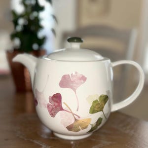 Portmeirion Gingko tea pot rare find