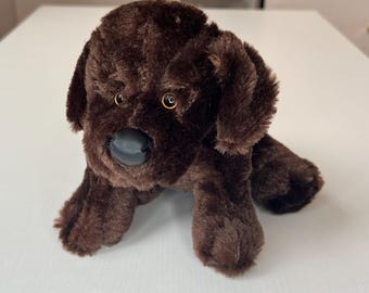 Chocolate Labrador Webkinz Stuffed Plush Puppy Dog ESSA