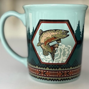 Tasse à café Pendleton Salmon Fish Falls