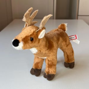 Vintage Deer Plush - Etsy