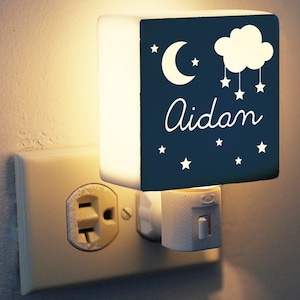 Personalized Night Light, nightlight, night light nursery, toddler, nursery decor, baby gift, bedroom light, kids, bedroom decor -gfyU971111