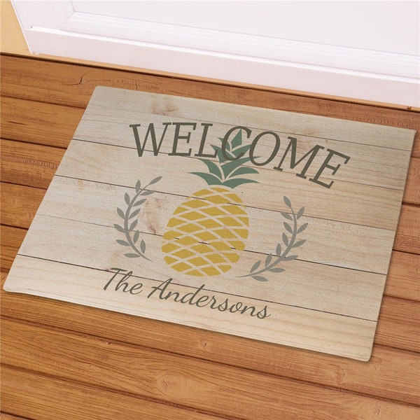 Pineapple Door Decor Etsy