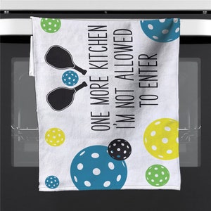 Pickleball Kitchen Dish Towel, Pickleball Gifts, Pickleball Towel, Kitchen Towel, Gifts For Her, Pickleball Lover Gift, Kitchen Decor