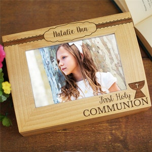 Engraved First Communion Personalized Keepsake Box, first holy communion gift, communion gift for boy, communion gift for girl, rosary box
