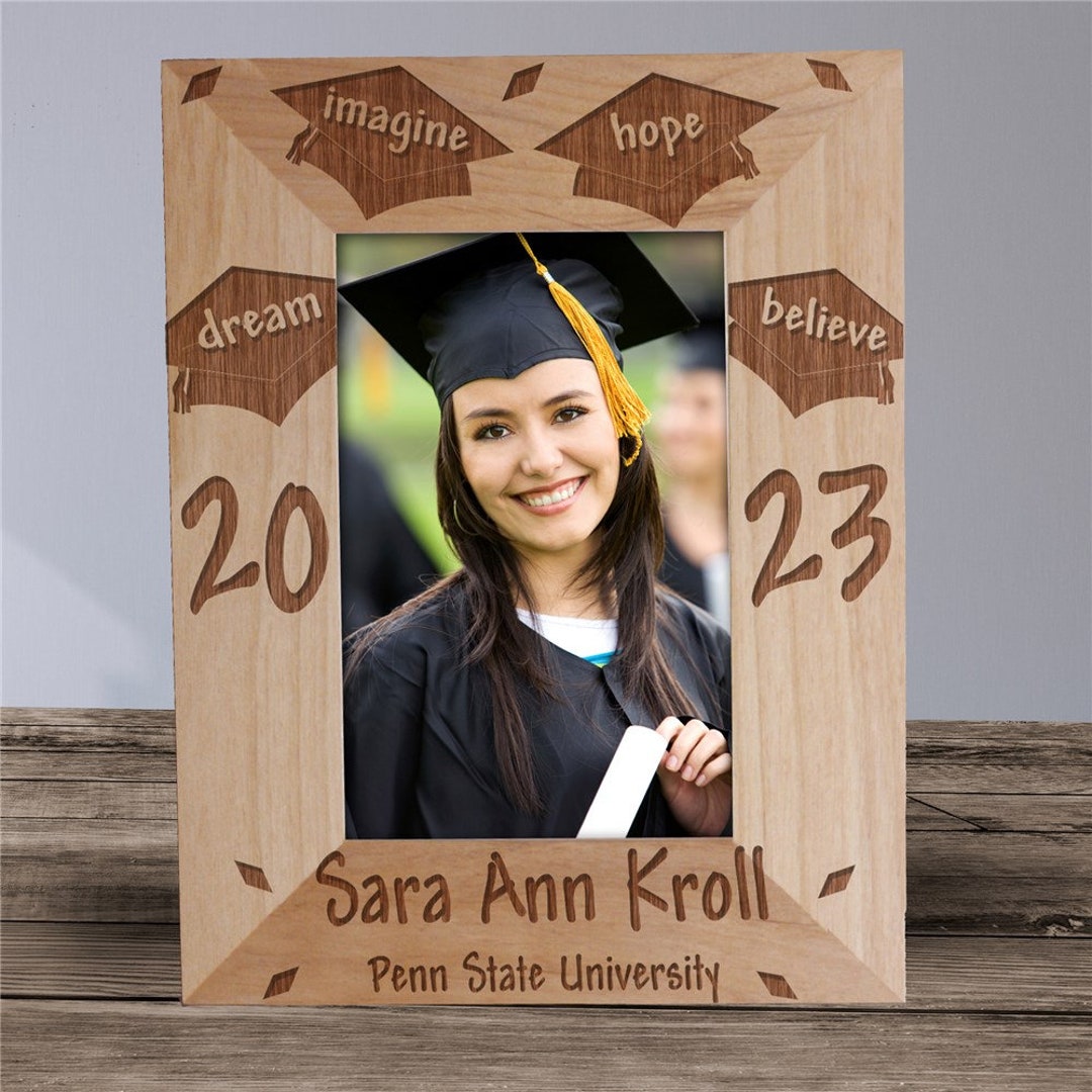 Graduation Picture Frame Personalized Picture Frame - Etsy