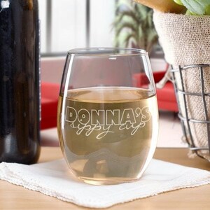 Engraved Stemless Wine Glass, personalized wine glasses, funny wine glasses, wine glass, gifts for mom, wine gift, custom