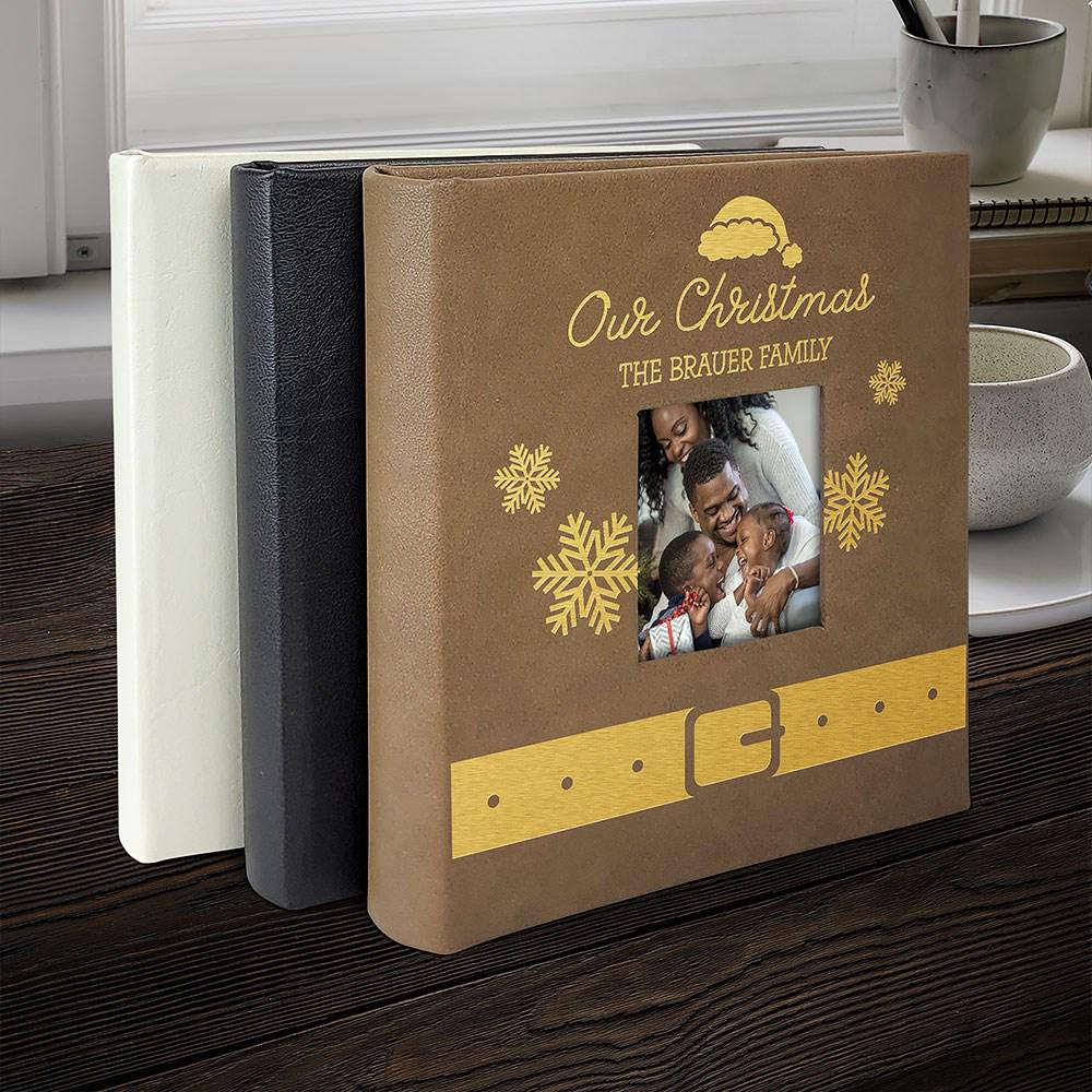 Personalized Christmas Photo Album, Christmas Memories, Christmas