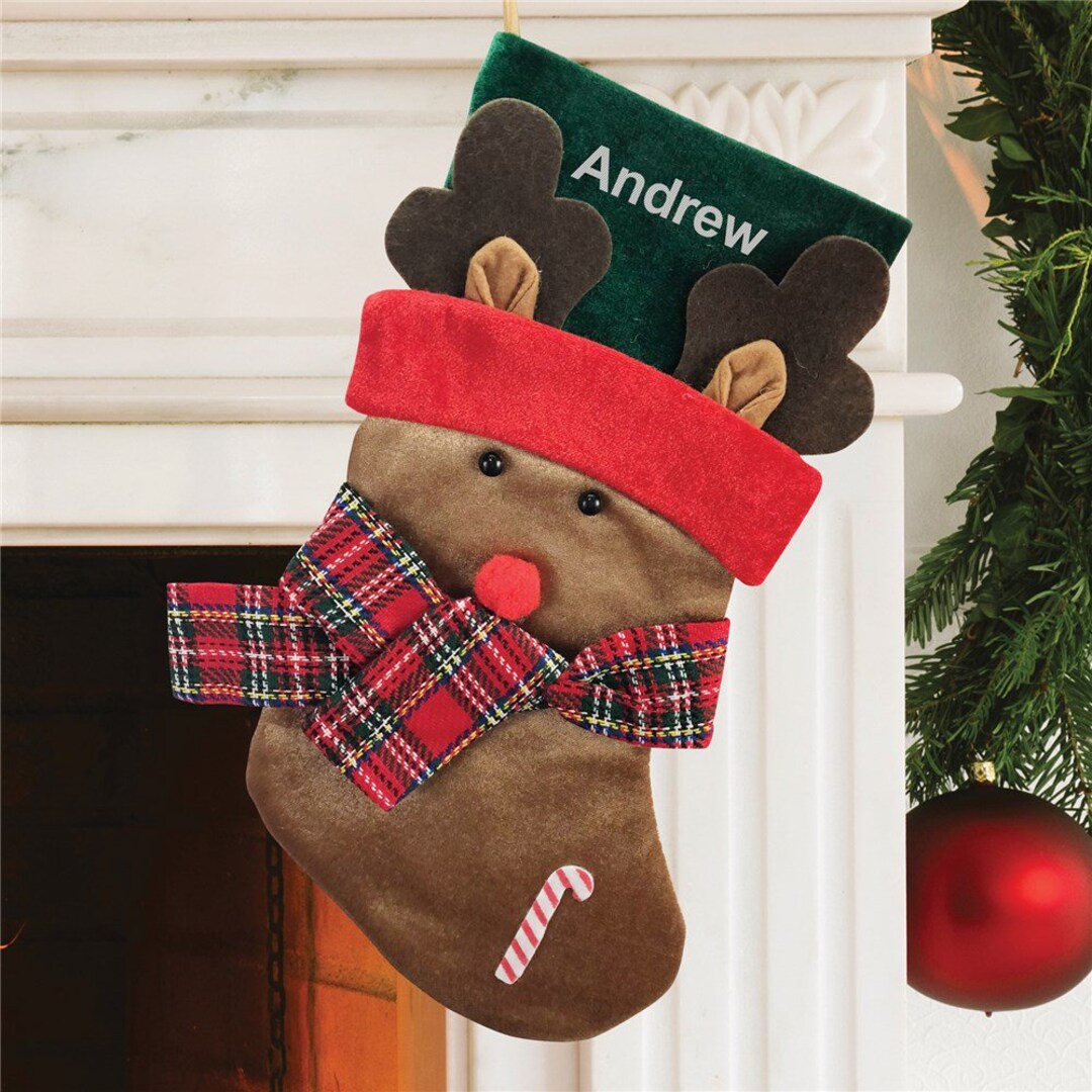 Pet Paw Pint Chistmas Stocking, Pesonalized Dog ... - Etsy