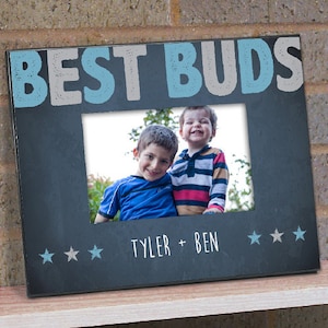 Best Buds Personalized Printed Frame, personalized frame, picture frame, custom photo frame, photo gift, friend gift, desk decor -gfy494780