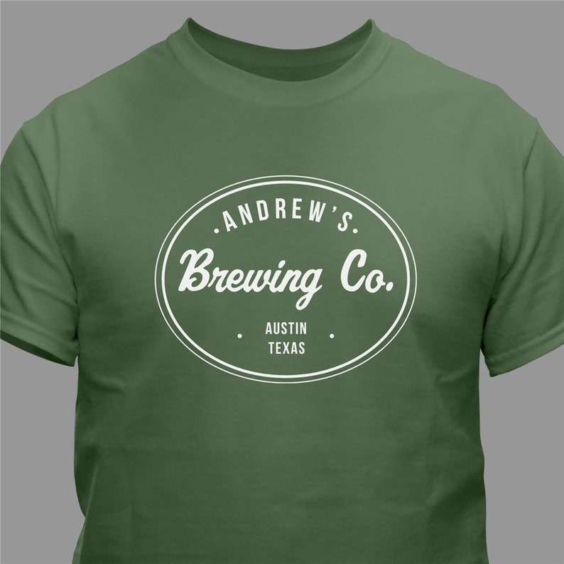 Personalized Beer Company T-shirt, Local Bar Shirt, Hometown Pub, Beer ...