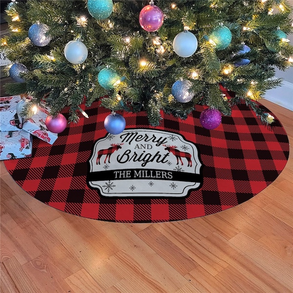 Moose Tree Skirt 