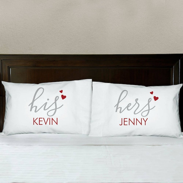 His And Hers Pillowcases