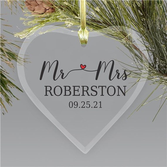 Wedding Attire Personalized Ornament - Ornaments From The Heart