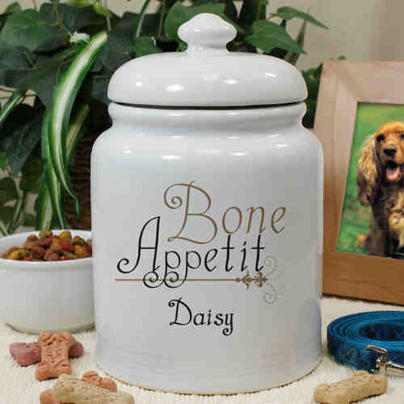 Doggie treat store jar