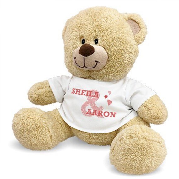 custom teddy bear etsy