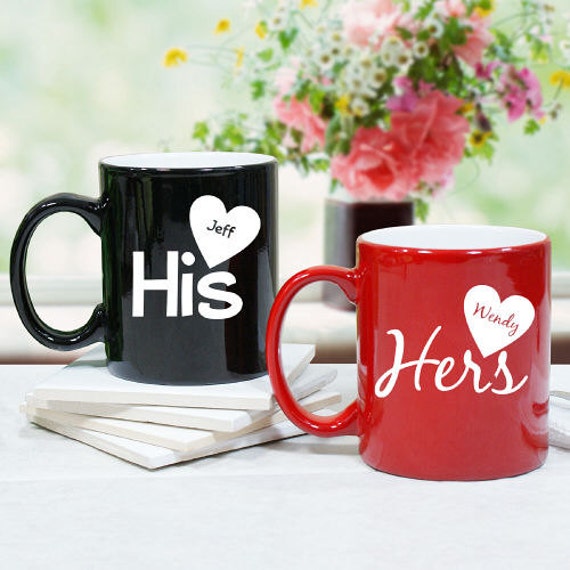 His and hers coffee on sale mugs