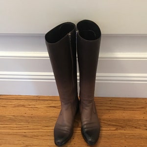 Prada Prada Ombré Leather Boots Size 7M
