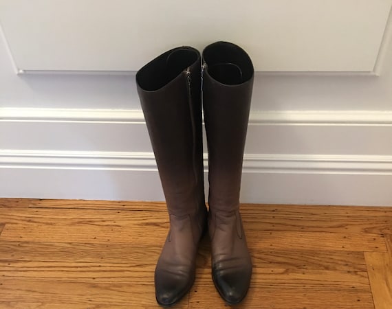 Prada Prada Ombré Leather Boots