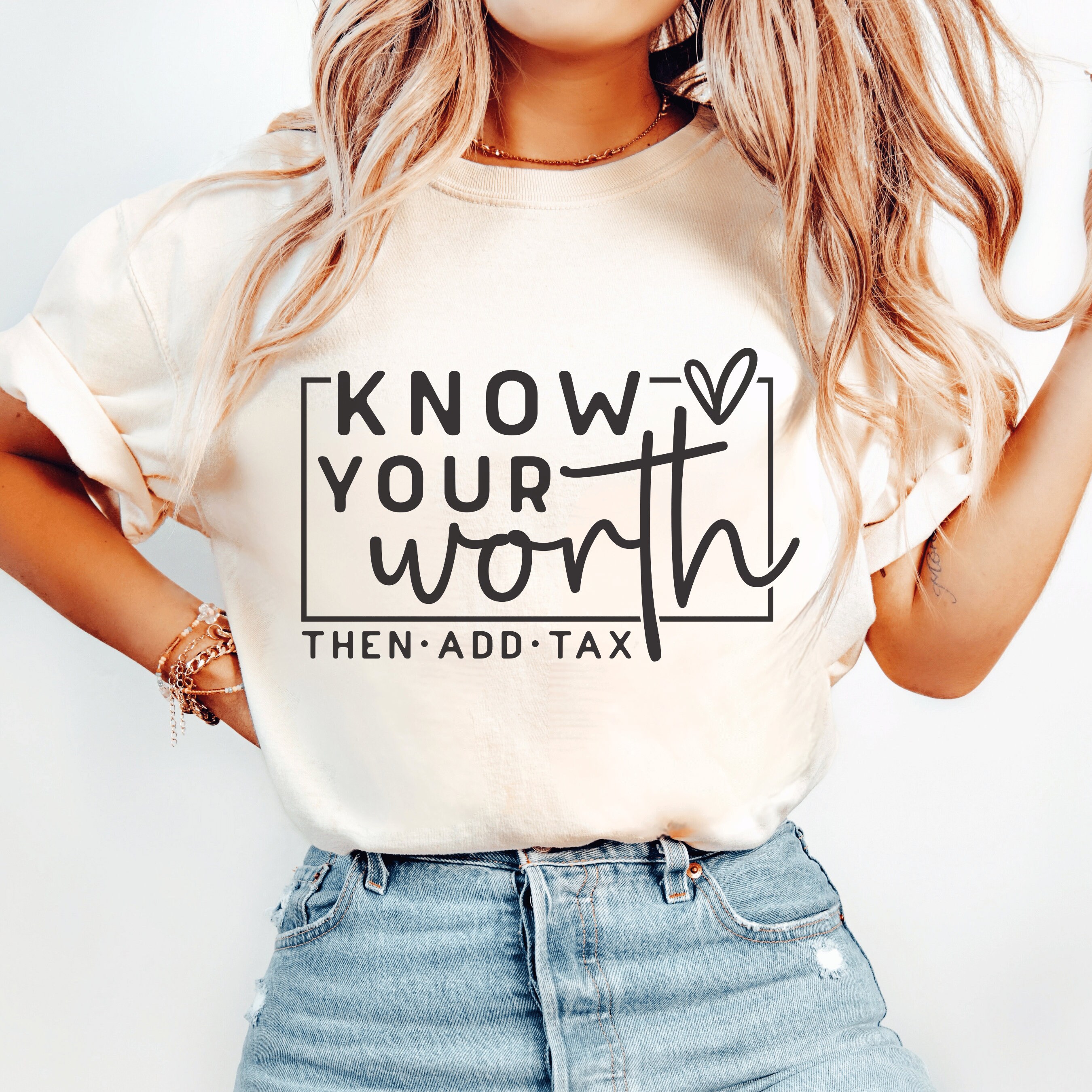 Know Your Worth SVG, Positive Quote PNG (digital Download) - Etsy