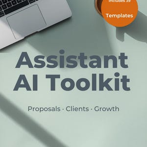 Virtuele assistent-toolkit voor zakelijk schrijven | 39 professionele sjablonen (pdf-download)