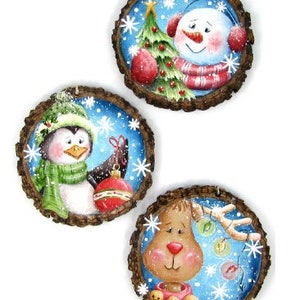 Winterwood Christmas Ornaments E-Pattern