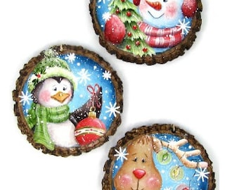 Winterwood Christmas Ornaments E-Pattern