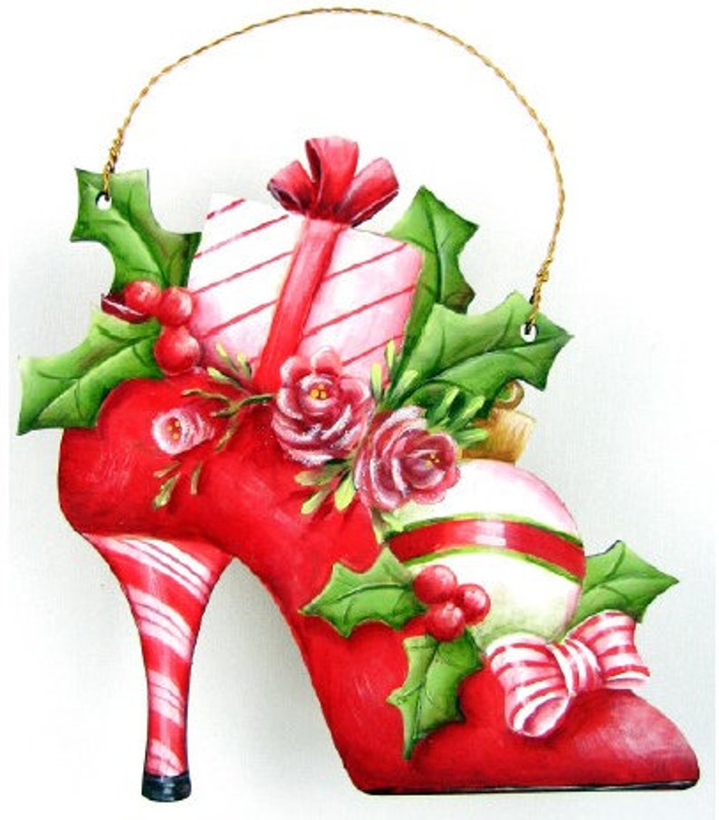 Holiday Heels Ornament E-pattern - Etsy