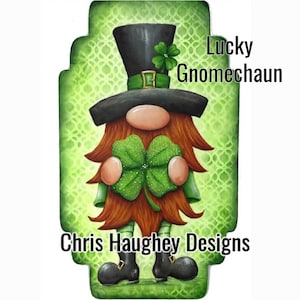 Lucky Gnomechaun E-Pattern - Designed and painted by Chris Haughey