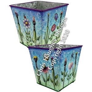 Brush Bouquet E-Pattern - Designed and painted by Chris Haughey