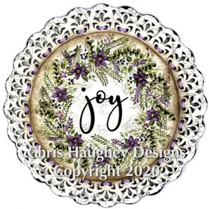 Lavender Lace Plaque E-Pattern von Chris Haughey
