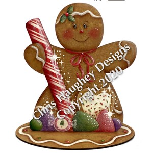 Sparkles und Sprinkles E-Pattern - Designed und gemalt von Chris Haughey