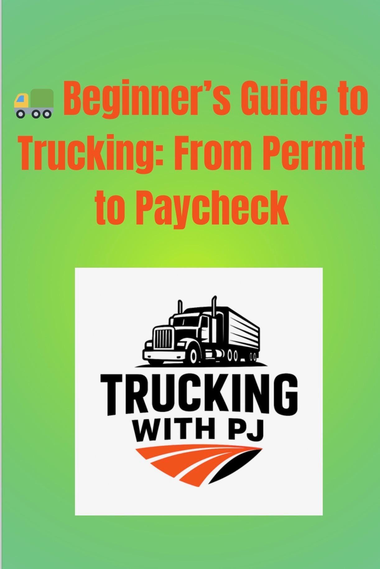 Beginner’s Guide to Trucking: Permits to Paychecks - Etsy