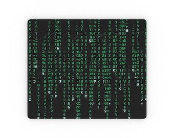 Green Code Mouse Pad | Rectangular Mousepad
