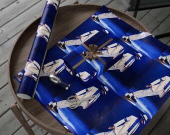 Smooth Criminal-inspired Wrapping Paper | Michael Jackson Holiday Pattern