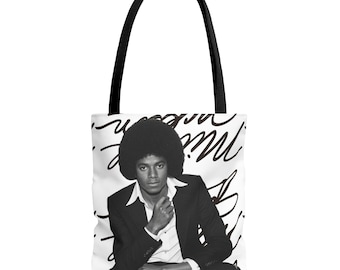 Stylish Retro MJ Tote Bag, Vintage Inspired Accessory, Perfect Gift for Music Lovers, Everyday Use, Eco-Friendly Shopping Bag