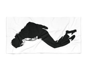 Beach Towel | Michael Jackson Silhouette
