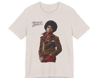 Young Michael Jackson | Retro 70s Tee | Vintage Style Music Icon T-Shirt